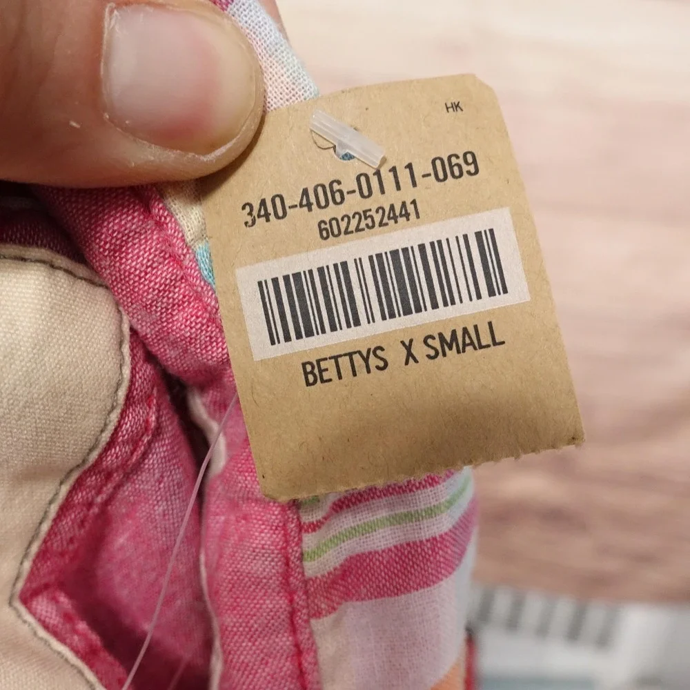 New! Hollister Button-Up XS‎ Multicolor Plaid Long Sleeve Collared Shirt